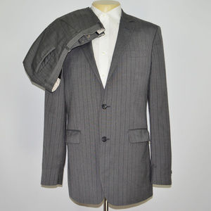 BANANA REPUBLIC Classic Fit Gray Suit 42L 34 x 32